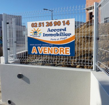 Panneau immobilier